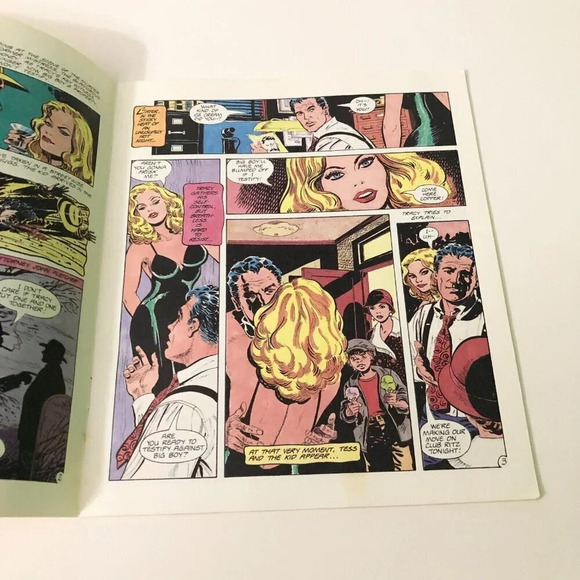 Vtg 1990 Dick Tracy  Episode 2 Everything Comes Up Blank Cassette Tape and Book - Picture 7 of 12